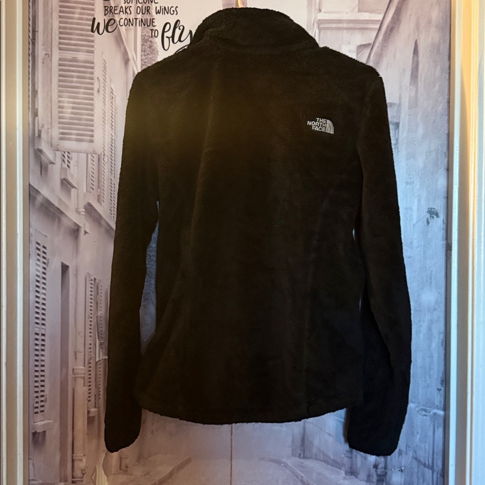 Women’s black north face sweater/fleece jacket - Picture 6 of 6